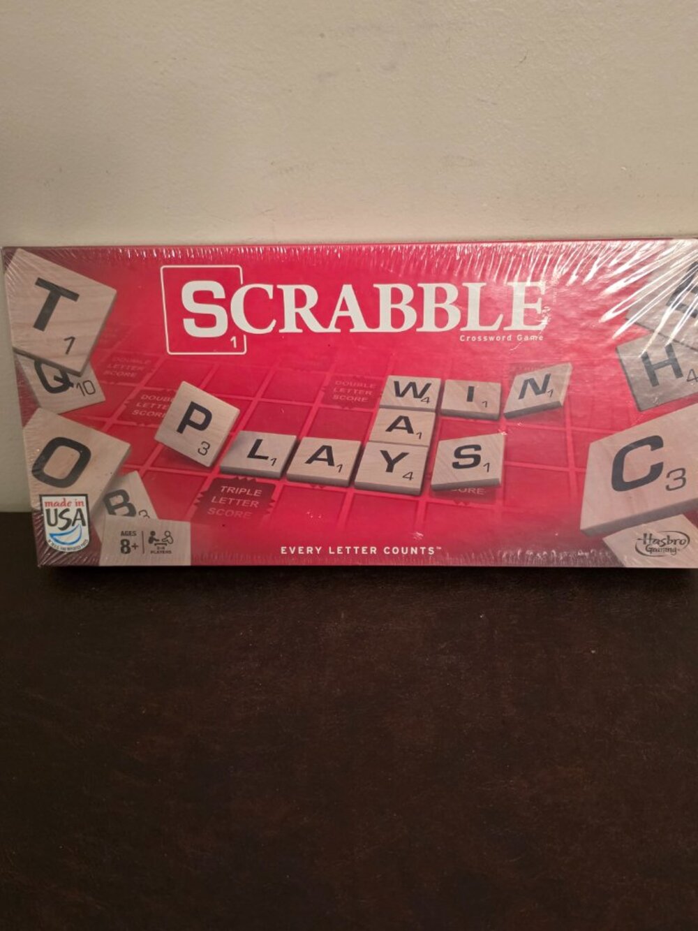 Hasbro Scrabble Classic Crossword Board Game